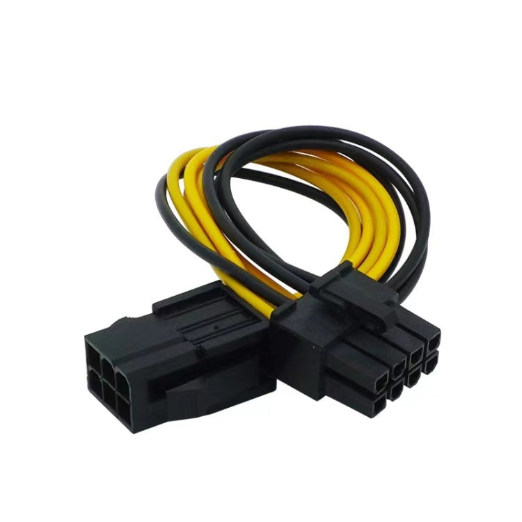 CPU 6 Pin To 8 Pin Graphics Card Computer Motherboard Power Cable, 6 Pin To 8 Pin