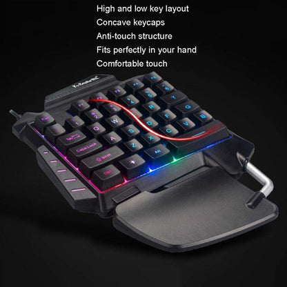 K-Snake G92 Single Small Keyboard Mobile Games Luminous Robotic Machine Sensory Game Keyboard, K-Snake G92