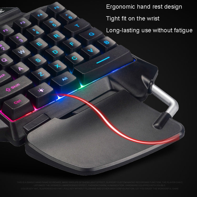 K-Snake G92 Single Small Keyboard Mobile Games Luminous Robotic Machine Sensory Game Keyboard, K-Snake G92