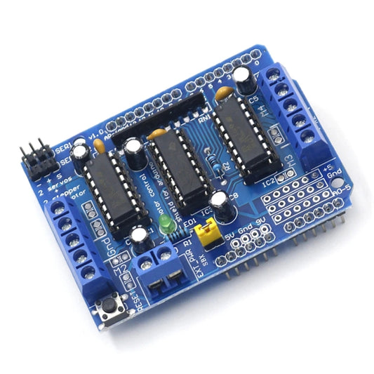 Motor Driver Board Control Shield Module for Arduin UNO, Arduin Mega 2560, L293D