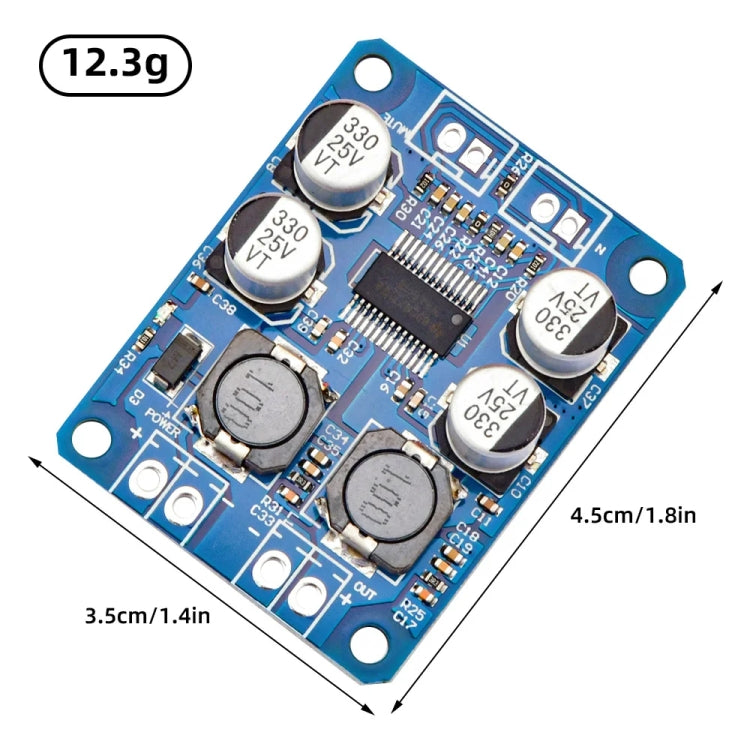 TPA3118 PBTL 8-24V Mono Digital Amplifier Board, 30W, 60W