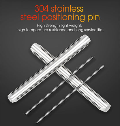 50pcs/pack  60mm Double -Pin Leather Thread Optical Fiber Heat Shrinkable Tube Optical Hot Melt Tube, 60mm Double -Pin