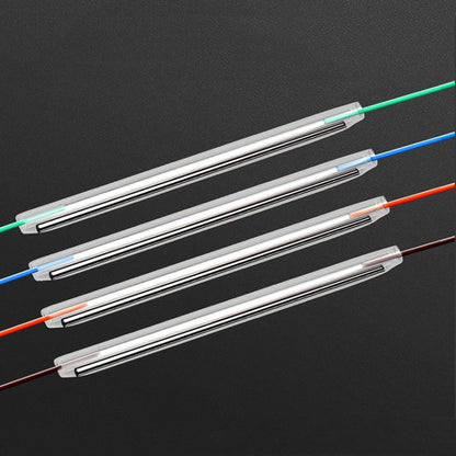 100pcs/pack 60mm Single Pin Optical Fiber Heat Shrinkable Tube Optical Hot Melt Tube, 60mm Single Pin