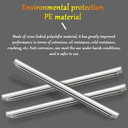 100pcs/pack 60mm Single Pin Optical Fiber Heat Shrinkable Tube Optical Hot Melt Tube, 60mm Single Pin