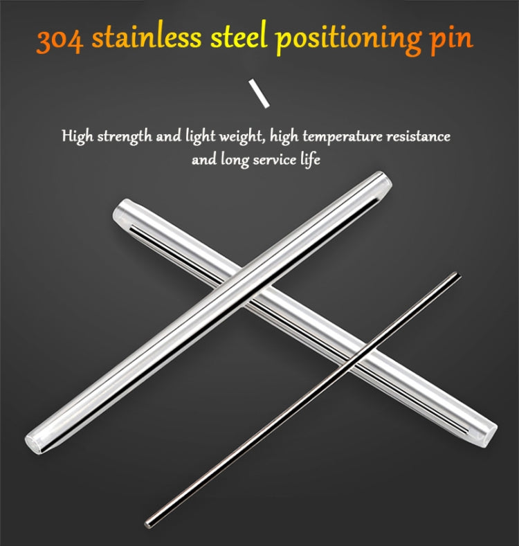 100pcs/pack 60mm Single Pin Optical Fiber Heat Shrinkable Tube Optical Hot Melt Tube, 60mm Single Pin