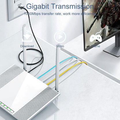 SAMZHE Cat6A Ethernet Cable UTP Network Patch Cable, 10m, 15m, 20m