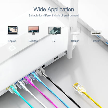SAMZHE Cat6A Ethernet Cable UTP Network Patch Cable, 10m, 15m, 20m
