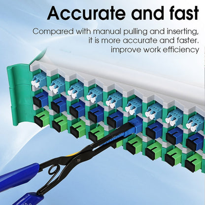 COMPTYCO VCFS-18 SC/LC Fiber Optic Connector Plug And Clamp Pull Tools Flange Long Nozzle Clip, Flange Long Nozzle Clip