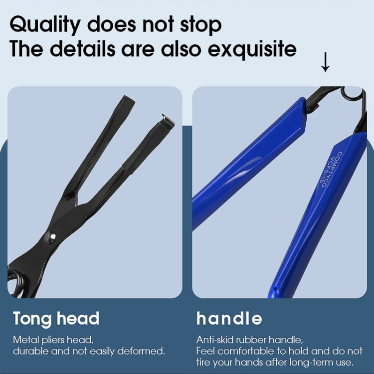 COMPTYCO VCFS-18 SC/LC Fiber Optic Connector Plug And Clamp Pull Tools Flange Long Nozzle Clip, Flange Long Nozzle Clip