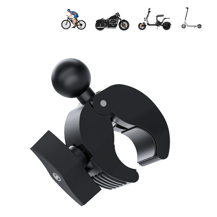 Camera Phone Holder Ball Head Base Live Riding Shooting Handlebar Rotating Clamp, Quick Release Ball Base