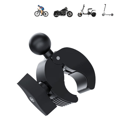 Camera Phone Holder Ball Head Base Live Riding Shooting Handlebar Rotating Clamp, Quick Release Ball Base