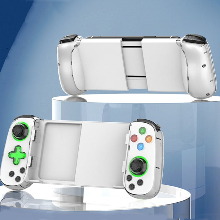 D7 BT5.0 Retractable Gamepad With Light For PC / Android / IPhone /Win7 10 11/Mac OS/Switch, D7 (White), D7 (Purple), D7 (Black)