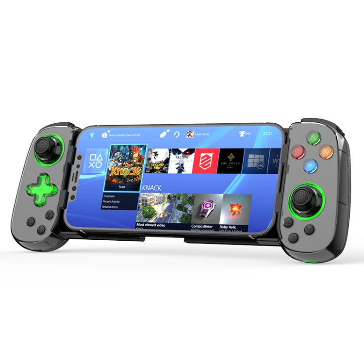 D7 BT5.0 Retractable Gamepad With Light For PC / Android / IPhone /Win7 10 11/Mac OS/Switch, D7 (White), D7 (Purple), D7 (Black)