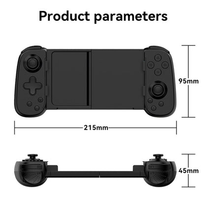 D7 BT5.0 Retractable Gamepad With Light For PC / Android / IPhone /Win7 10 11/Mac OS/Switch, D7 (White), D7 (Purple), D7 (Black)