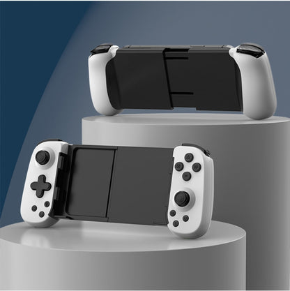 D6  Bluetooth Retractable Gamepad Dual Hall Six-Axis Somatosensory For Android/IPhone /Switch, D6 White Black, D6 Black