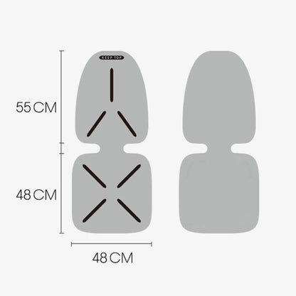 KEEP TOP Car Child Safety Seat Anti-Slip Thickened Anti-Wear Protective Pad