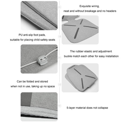 KEEP TOP Car Child Safety Seat Anti-Slip Thickened Anti-Wear Protective Pad