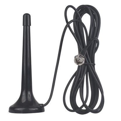 Extended Radio Antenna With Magnetic Base TV Adapting F-Connector FM Regulatory TV Radio Antenna