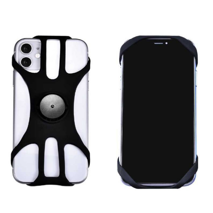 Removable Bicycle Cell Phone Holder For 4.5-7 Inch Phones, Four Claws Black, Eight Claws Black