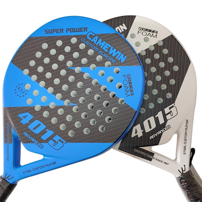 CAMEWIN 4015 Carbon Fiber Beach Tennis Racket Soft EVA Face Tennis Paddle