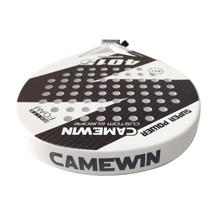 CAMEWIN 4015 Carbon Fiber Beach Tennis Racket Soft EVA Face Tennis Paddle