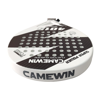 CAMEWIN 4015 Carbon Fiber Beach Tennis Racket Soft EVA Face Tennis Paddle