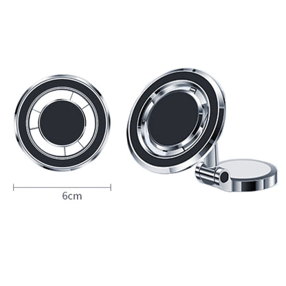 Dashboard Magnetic Navigation Foldable Universal Car Phone Holder, Y82 Black, Y82 Silver