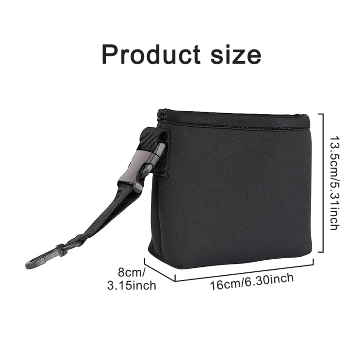 Portable Removable Golf Ball Waterproof Cleaning Bag