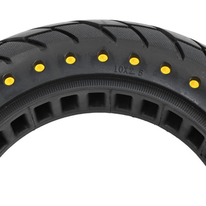 For Ninebot MAX G30 Electric Scooter 10x2.5 Inflatable Honeycomb Solid Run-flat Tire, For Ninebot MAX G30