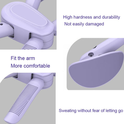 Arm Beauty Device Multi-Functional Arm Training Device Arm Strength Training Equipment, Without Count Gray, Without Count Purple, With Count Gray, With Count Purple