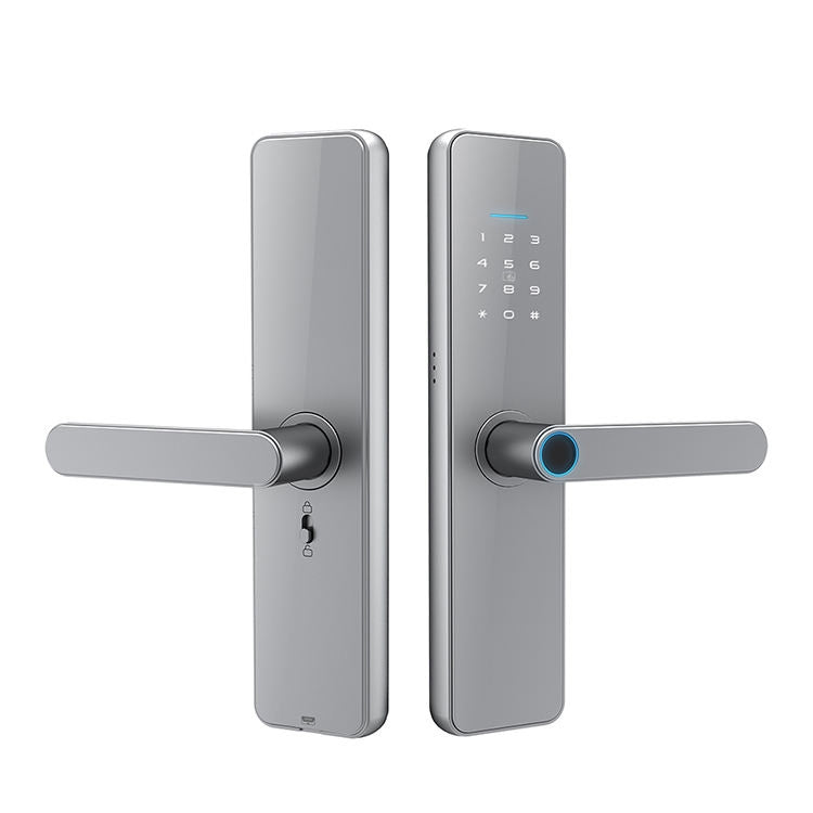 C91 Tuya Smart WiFi Password Fingerprint Electronic Door Lock, C91 Black, C91 Silver, C91 Bronze