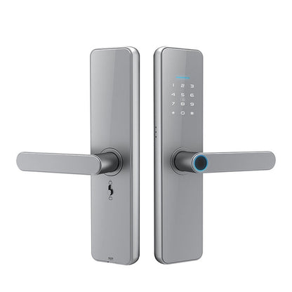 C91 Tuya Smart WiFi Password Fingerprint Electronic Door Lock, C91 Black, C91 Silver, C91 Bronze