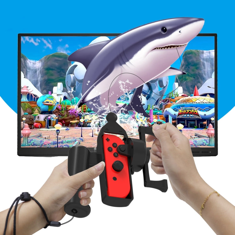 JYS JYS-NS248 For Switch / Switch OLED Left And Right Handle Body Feel Fishing Rod Fishing Aquarium Game Accessories, NS248