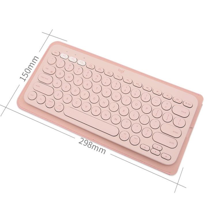 For Logitech K380 Leather Keyboard Thin and Lightweight Portable Liner Bag Waterproof Protective Cover