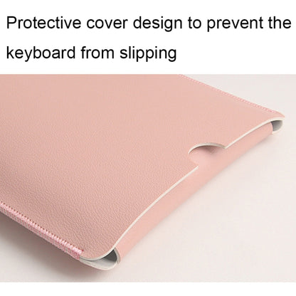 For Logitech K380 Leather Keyboard Thin and Lightweight Portable Liner Bag Waterproof Protective Cover
