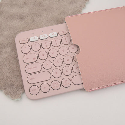 For Logitech K380 Leather Keyboard Thin and Lightweight Portable Liner Bag Waterproof Protective Cover