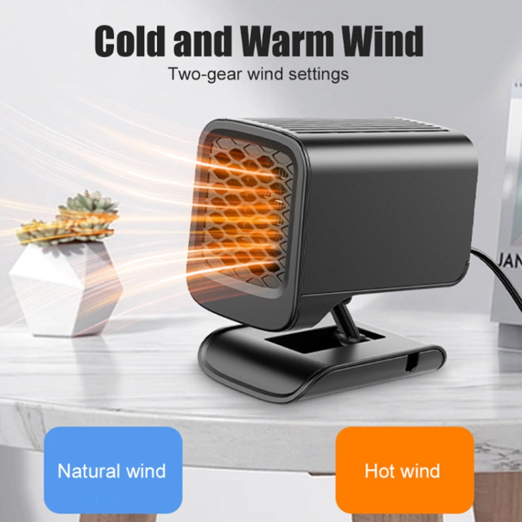 12V Car Folding Heater Winter Front Windshield Defrost Heater