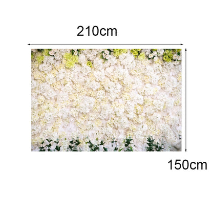 2.1 X 1.5m Festive Photography Backdrop 3D Wedding Flower Wall Hanging Cloth, C-1856, C-1886, C-1888, C-1889, C-1891