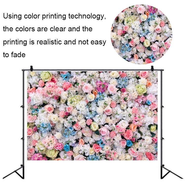 2.1 X 1.5m Festive Photography Backdrop 3D Wedding Flower Wall Hanging Cloth, C-1856, C-1886, C-1888, C-1889, C-1891