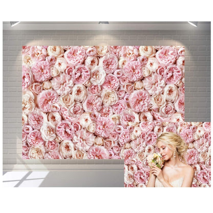 2.1 X 1.5m Festive Photography Backdrop 3D Wedding Flower Wall Hanging Cloth, C-1856, C-1886, C-1888, C-1889, C-1891
