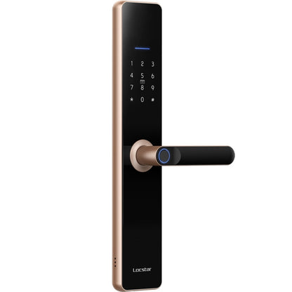 Wifi Fingerprint Lock Home Security Door Password Lock Supports APP Remote Unlocking, A61 (Rose Gold), A61 (Space Gray)