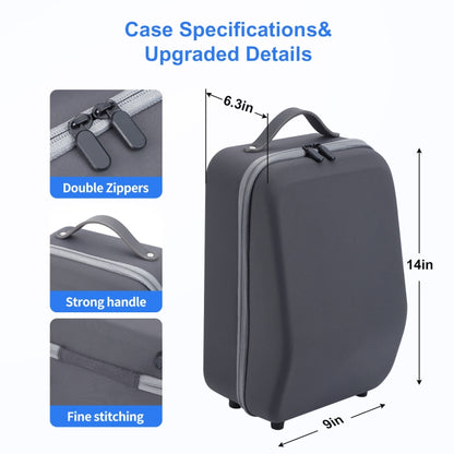 JYS JYS-P5157 For PS VR2 Can Store VR Glasses+Handle Shockproof and Anti-pressure Storage Bag