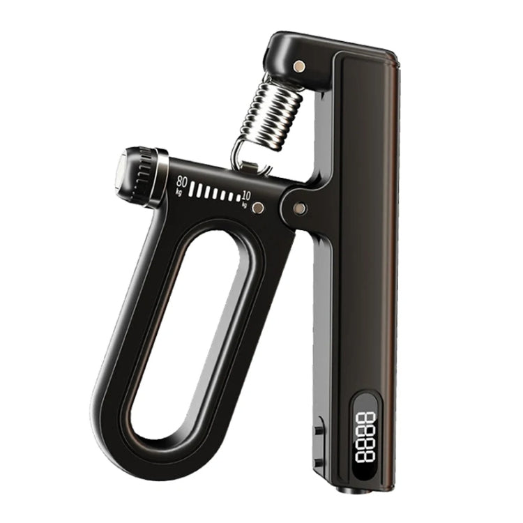 Electronic Counting Hand Grip Strengthener 10-120kg Wrist Expander Finger Exerciser for Trainers Muscle Recovery