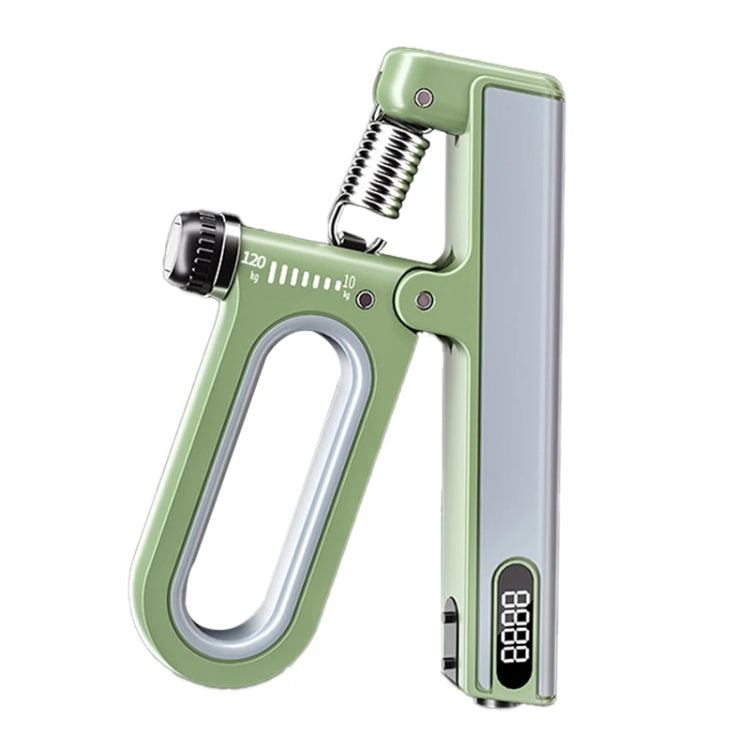 Electronic Counting Hand Grip Strengthener 10-120kg Wrist Expander Finger Exerciser for Trainers Muscle Recovery
