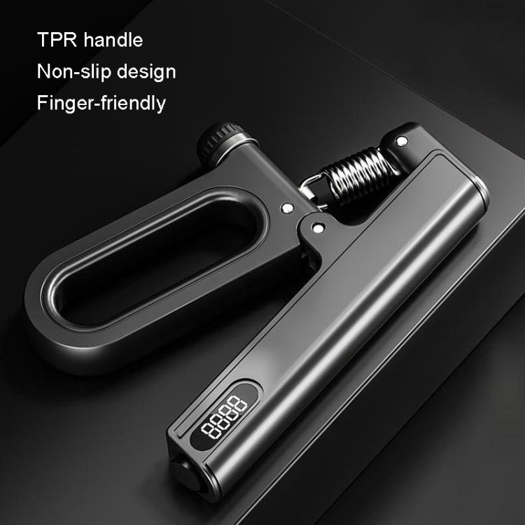 Electronic Counting Hand Grip Strengthener 10-120kg Wrist Expander Finger Exerciser for Trainers Muscle Recovery