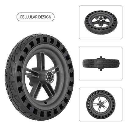 For Xiaomi M365 Electric Scooter 8.5-inch Rear Wheel  Solid Shock-absorbing Honeycomb Tire with Hub, 8.5-inch