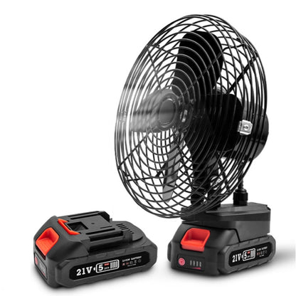 HILDA Portable Powerful Fan Outdoor Hair Dryer, With US Plug Adaptor, 6 inch With 1 Battery(1500mAh), 6 inch With 2 Battery(1500mAh), 6 inch With 1 Battery(3000mAh), 6 inch With 2 Battery(3000mAh), 8 inch With 1 Battery(1500mAh)