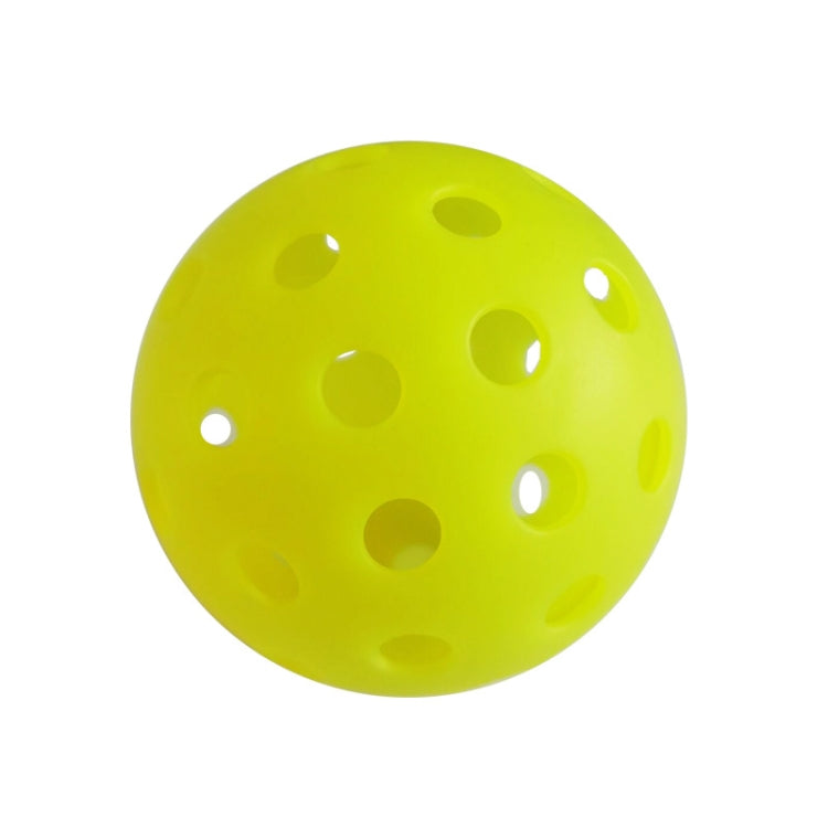 LEIJIAER 40 Holes Luminous Pickleball Outdoor Plastic Hole Ball