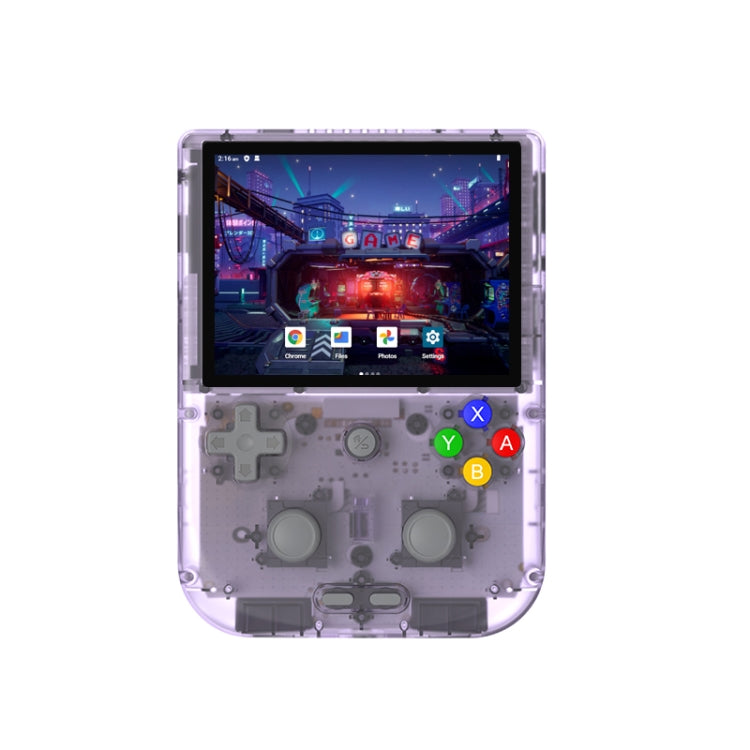 Handheld Game Console 4-Inch IPS Screen Android 12 System T618 64-Bit Game Player, 4+128G
