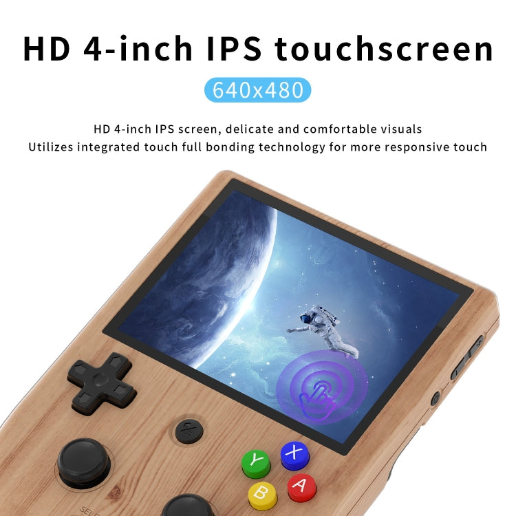Handheld Game Console 4-Inch IPS Screen Android 12 System T618 64-Bit Game Player, 4+128G